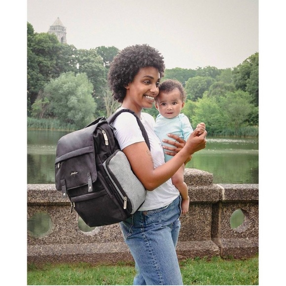 Eddie Bauer Crosstown Cascade Back Pack Diaper Bag - Picture 10 of 13